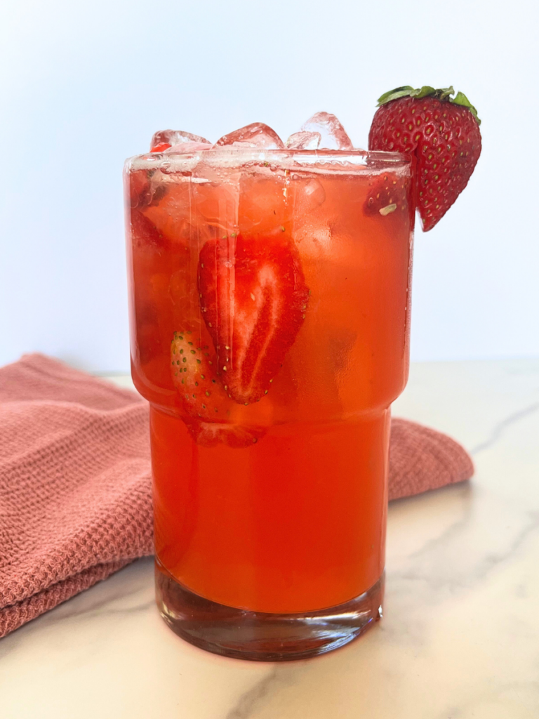 Strawberry Rhubarb Adrenal Lemonade