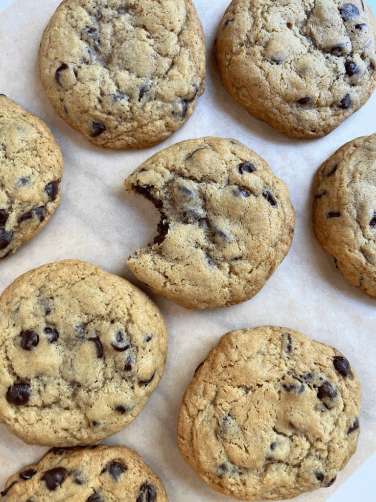 sourdough chocolate chip cookies